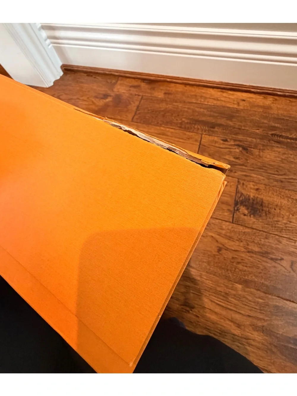 Louis Vuitton Orange Signature Gift boxes. 5 different variations.